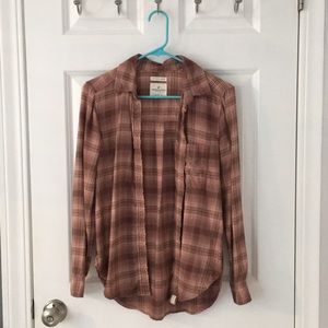 Super Soft American Eagle Pink Flannel